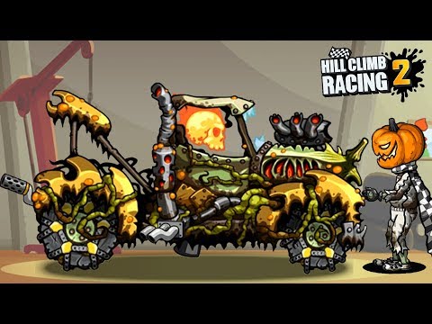Видео: Hill Climb Racing 2 Командные Соревнования на лучших тачках, побег от Зомби ХЕЛЛУИН игра про машинки