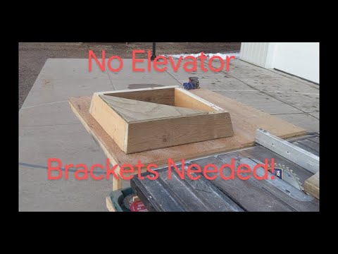 Видео: Как наклонить охотничьи ножки без подъемных кронштейнов