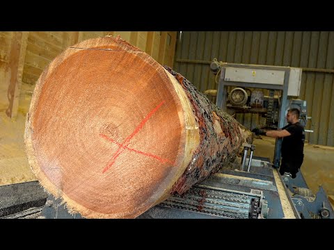Видео: От гигантского дерева до красивой деревянной обшивки дома | НЕВЕРОЯТНОЕ ПРЕВРАЩЕНИЕ