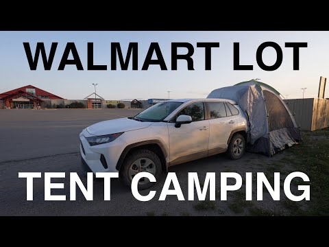 Видео: Палатка для внедорожников Walmart Camping