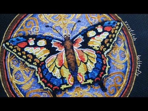 Видео: Dimensions Ornate butterfly / Процесс и готовая работа