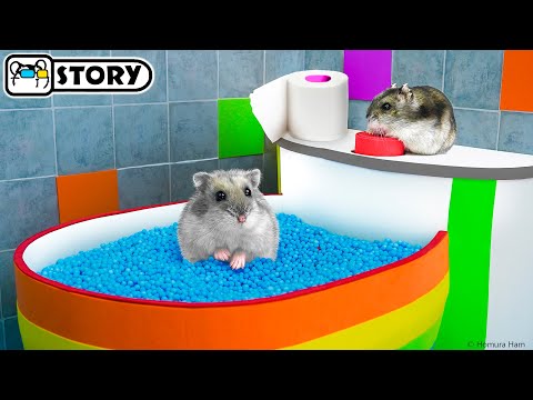 Видео: Удивительный Хомячий Лабиринт с Шариками 🐹 Хомура Хам Питомцы