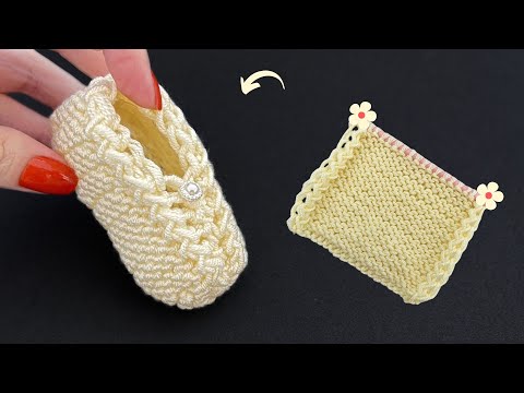 Видео: БЫСТРАЯ И ЭКОНОМИЧНАЯ ЛЕГКАЯ ВЯЗАНИЕ ОБУВИ