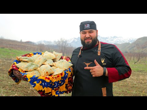 Видео: SO'QOQ SOMSA. MADOR SOMSA tayyorlash.ENG MAZZALI KO'K SOMSA МАТОР САМСА. Самса с зеленью!