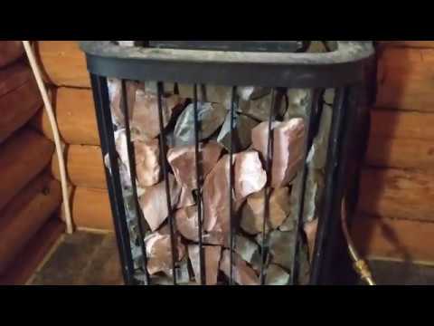 Видео: Печь Варвара терма каменка панорама с удлиненной топкой