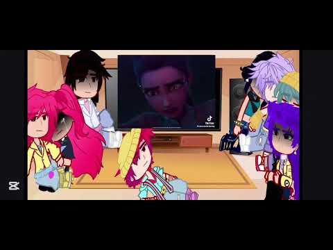 Видео: 2 часть реакция кпоп охотницы на демонов на Хантрикс 2 part K-pop demon Hunters react to huntrix 2X