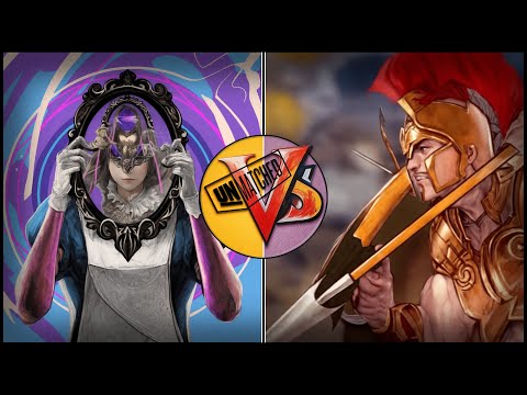 Видео: Unmatched 1x1 Jabroni Патрогл прячется под трусеком от девочки размером с Шевцова (Алиса VS Ахиллес)