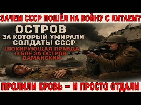 Видео: Остров, За Который Умирали Солдаты СССР  - Шокирующая Правда О Бое За Остров Даманский