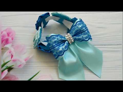 Видео: Резинка на гульку ( пучок) МК Натальи Бойко