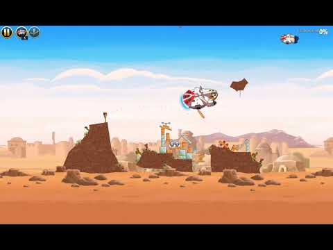 Видео: Играю в Энгри бёрдс Звёздные войны 3 часть