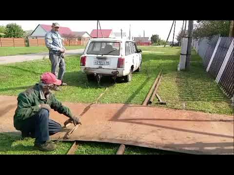 Видео: Делаю гараж. Часть2.