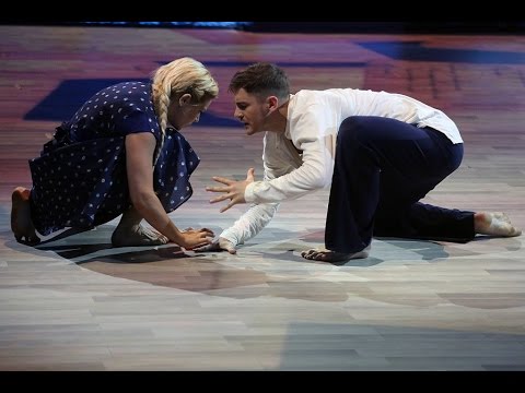 Видео: Танцы со звёздами (11.04.2015). Ирина Пегова и Андрей Козловский. Контемпорари