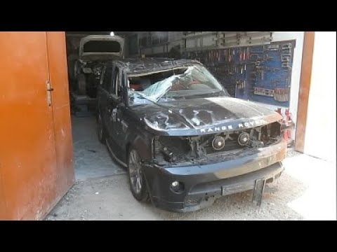 Видео: Range Rover Sport Autobiography  Кузовной ремонт в Армении/Body repair in Armenia