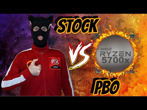 Видео: AMD Ryzen 5700x - лучший бюджетный процессор для игр на AM4 ? / Stock VS PBO