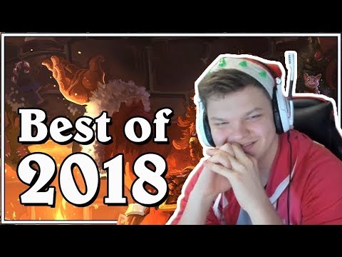 Видео: Сильвер смотрит: Funny And Lucky Moments - Hearthstone - Best Of 2018