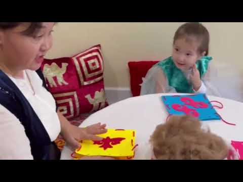 Видео: "Ұлттық құндылықтарды дәріптеу"(шебер сынып). Жетекшісі: логопед/дефектолог Н. Жариева