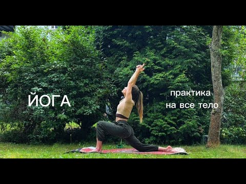 Видео: Йога 1,5 часа - практика на все тело (практика 1) - Девушка на коврике