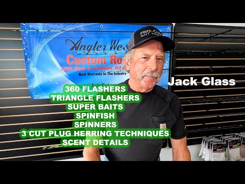 Видео: Подробности оснастки для весенней ловли чавычи (Джек Гласс)