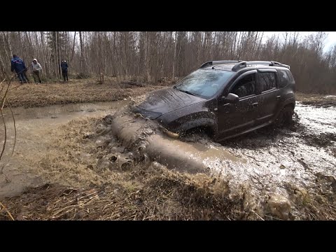 Видео: Новый маршрут, Pajero Sport, Forester, УаЗ и  Duster на пневмо подвеске!