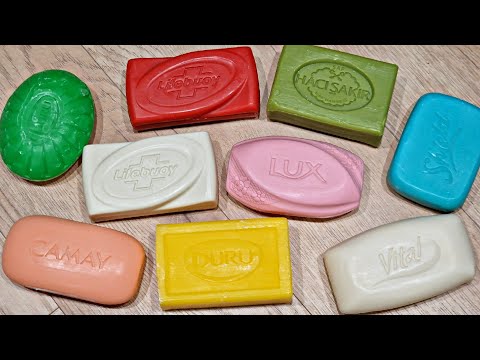 Видео: ASMR SOAP. ❤️❤️Резка сухого мыла. Satisfying video❤️❤️