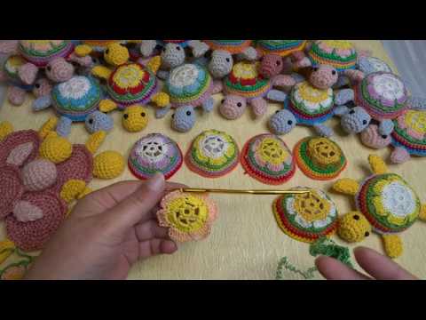 Видео: Вяжем черепашку  МК который может связать каждый!!!