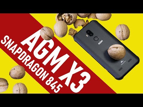 Видео: Самый мощный в мире защищенный смартфон. Обзор AGM X3 на Snapdragon 845. Играем в PUBG + краш-тест