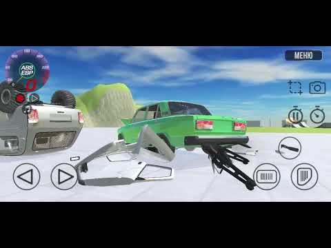 Видео: 2 Часть Аварии в Ваз краш тест симулятор 2