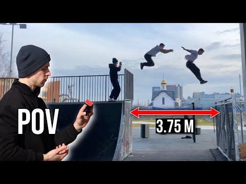 Видео: Обзор и тест ПАРКУР ПАРКА в Питере / Сложные Паркур челенджи от первого лица