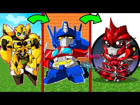 Видео: КАК МЕНЯЛСЯ ТРАНСФОРМЕРЫ И ЕГО ЖИЗНЕННЫЙ ЦИКЛ В МАЙНКРАФТ ЭВОЛЮЦИЯ ТРАНСФОРМЕРА В MINECRAFT Мультик