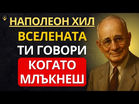 Видео: Когато умът ти стане спокоен, Вселената започва да говори | Наполеон Хил