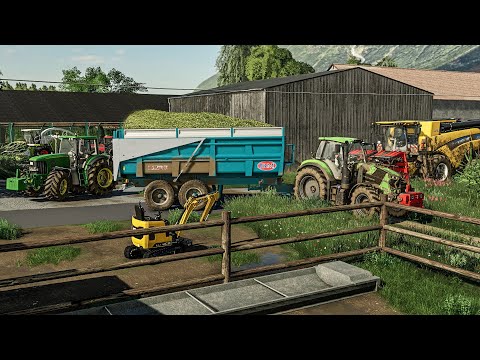 Видео: Проведите день в Farming Simulator 2019 с реальной графикой