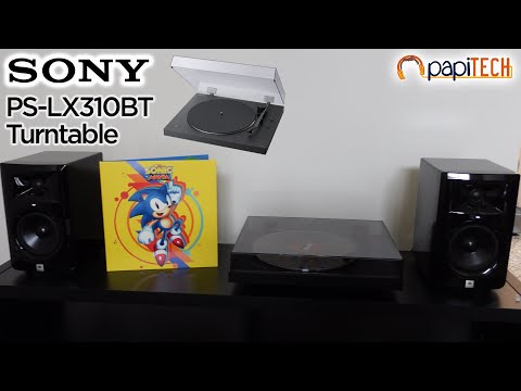 Видео: Демонстрация распаковки и настройки проигрывателя Sony PS-LX310BT