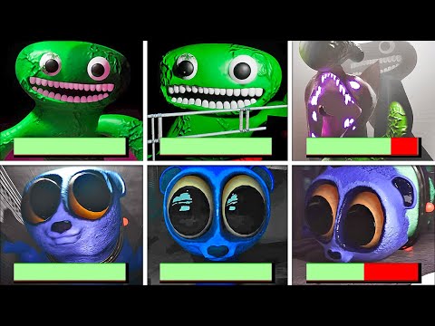 Видео: Сад Банбана 0-8 - Все МИСС МИМИКЕР + ДЖАМБО ДЖОШ с батончиками здоровья