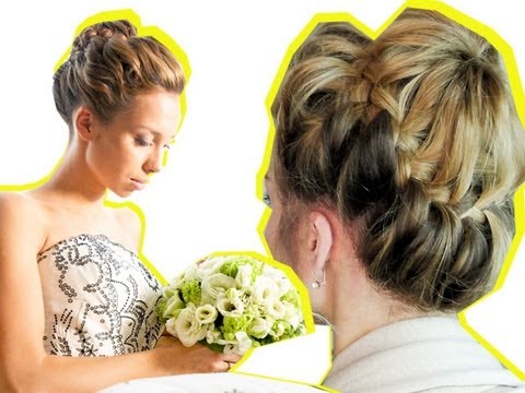 Видео: ВЕЧЕРНЯЯ причёска - СВАДЕБНАЯ причёска - коса ПАУТИНКА