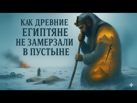 Видео: Как спали в ДРЕВНЕМ Египте холодными ночами 🌛Лекция для сна