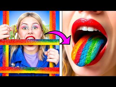 Видео: Как Пронести Сладости в Тюрьму! Заключенный против Копа!