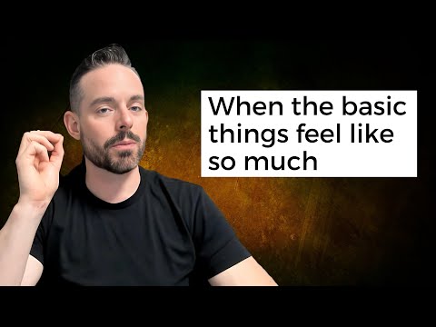 Видео: Три вещи, которые я делаю, когда жизнь кажется бременем
