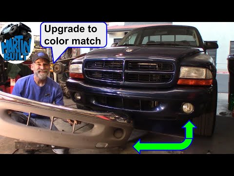 Видео: Замена переднего бампера Dodge Dakota и Durango