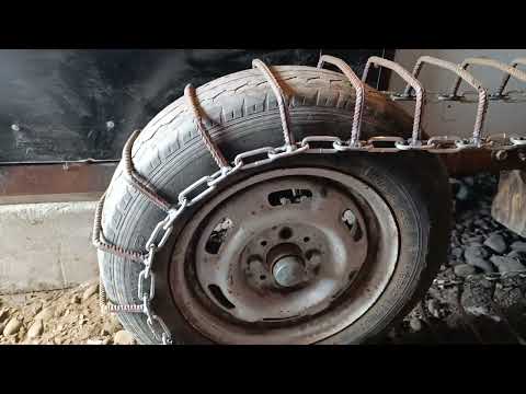 Видео: Гусеничный мини трактор , переделываем гусеницы.