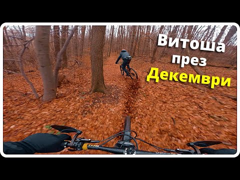 Видео: Зимно Каране на Витоша | Vitosha Montain Biking in December