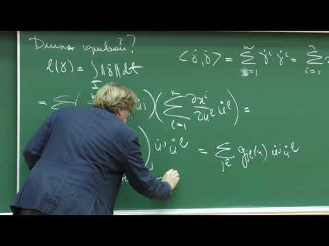 Видео: Иванов А. О. - Классическая дифференциальная геометрия I - Первая фундаментальная форма