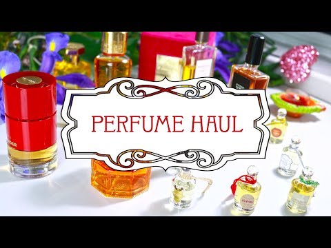 Видео: Новые Парфюмы: Красивенные Флаконы, Penhaligons, L'Artisan Parfumeur, Houbigant, Serge Lutens