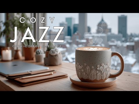 Видео: Уютный зимний джаз и атмосфера кофейни: расслабляющие вибрации для снежных дней
