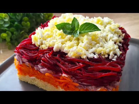 Видео: Слоеный салат «Селедка под шубой» классический рецепт на праздники!