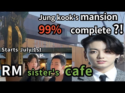 Видео: ❤️❤️ После посещения крутого кафе младшей сестры РМ из BTS, дом Чонгука почти готов?? Готово