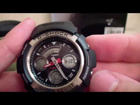 Видео: Casio G shock AW-590 -1 AER  Хороший бюджетный "ШОК" на лето