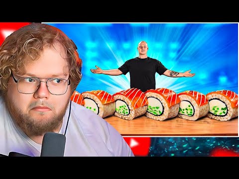 Видео: Я СДЕЛАЛ ГИГАНТСКИЕ ЖЕЛЕЙНЫЕ РОЛЛЫ ФИЛАДЕЛЬФИЯ ВЕСОМ 160 КИЛОГРАММ / РЕАКЦИЯ T2X2