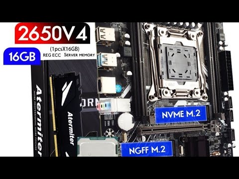 Видео: Лучший бюджетный Комплект 2011 xeon e5-2650v4 обзор Atermiter