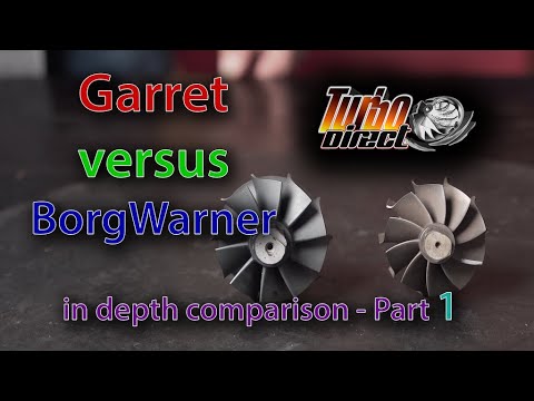 Видео: Подробное сравнение Garrett и BorgWarner, часть 1