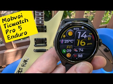 Видео: Mobvoi Ticwatch Pro 5 Enduro - От Печали До Радости